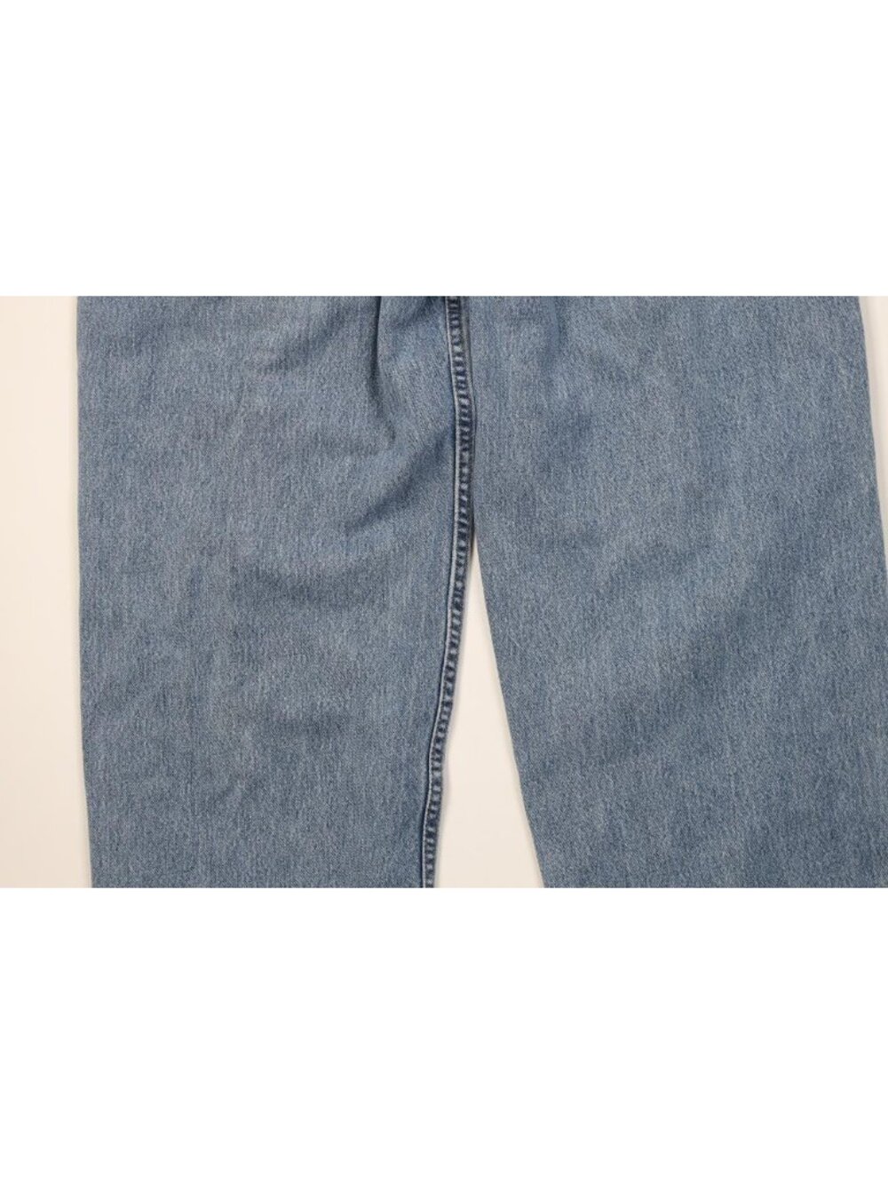 Vintage 90s Levis Silvertab Mens 33x32 Faded Baggy Fit Denim Jeans Blue USA - Picture 11 of 14